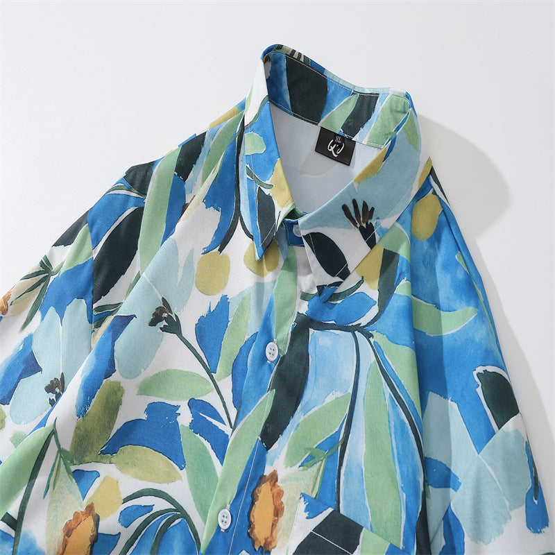 New for Spring: Floral Print Long Sleeve Shirt