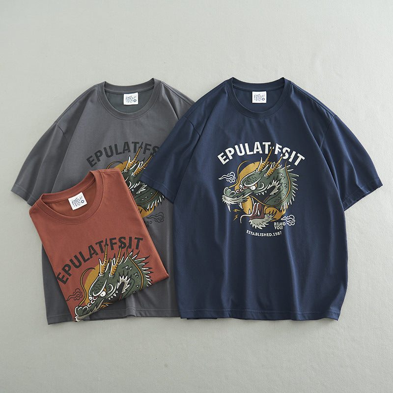 Dragon 夏新作プリントTシャツ