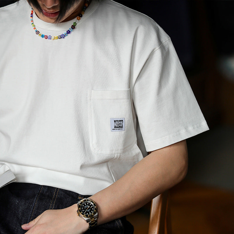 B01 Overdye Washed Cotton Tee Available in 4 colors