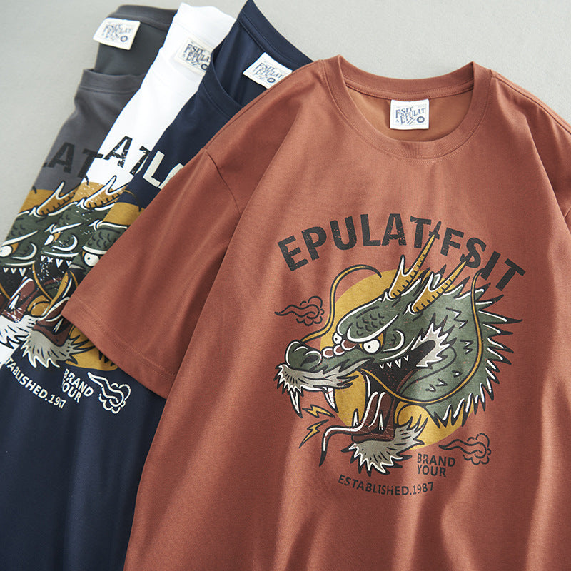 Dragon 夏新作プリントTシャツ