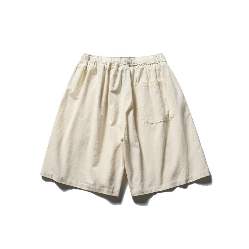 New for summer: plain corduroy shorts