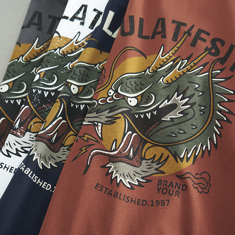 Dragon 夏新作プリントTシャツ
