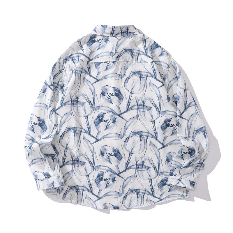 New Spring Print Shirt in 2 Colors