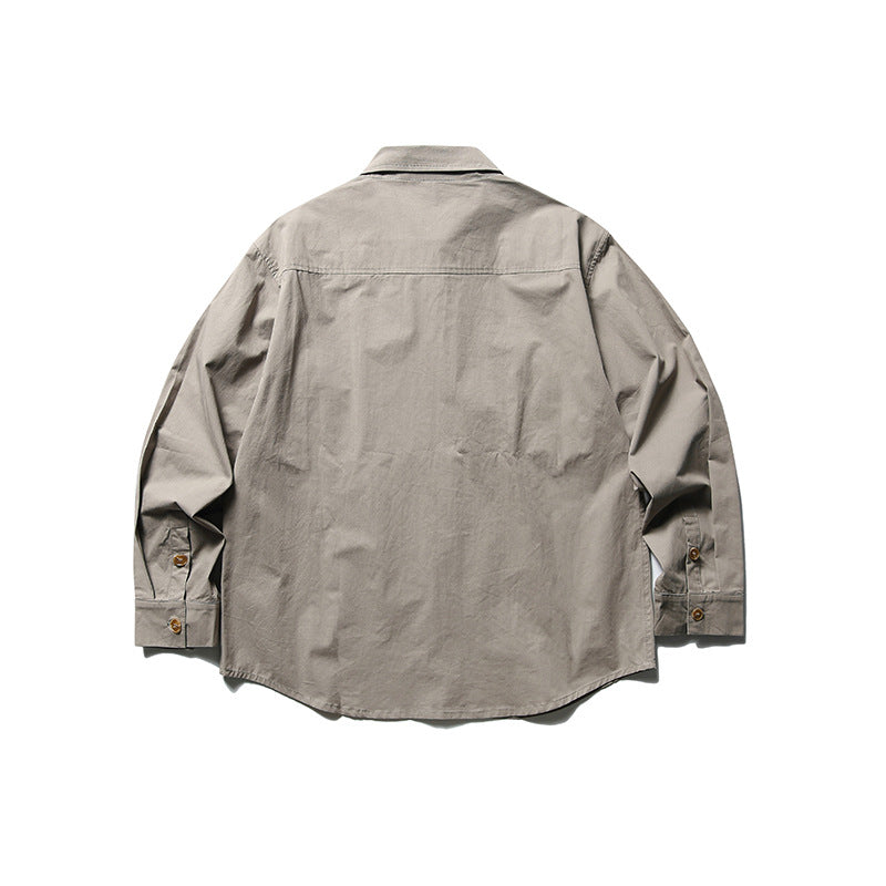 New Spring Color-Changing Pocket Shirt