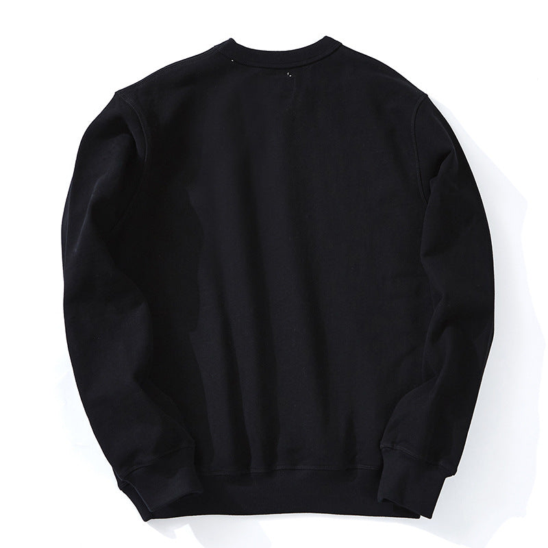 American Casual 490G Round Neck Pullover Hoodie