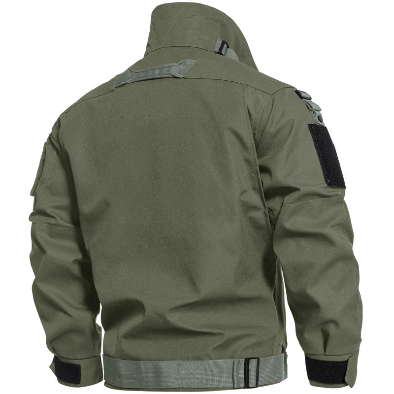 Waterproof and windproof tactical outdoor jacket