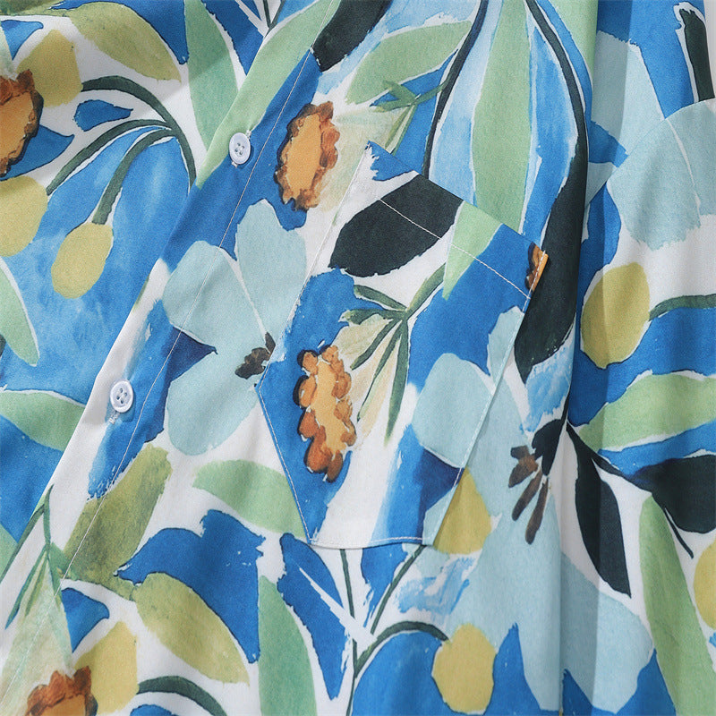 New for Spring: Floral Print Long Sleeve Shirt