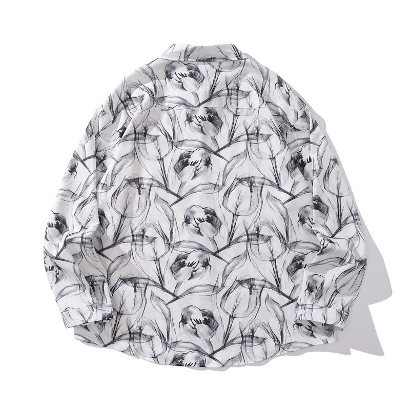 New Spring Print Shirt in 2 Colors