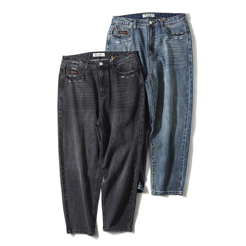New for Spring: Washed Straight Jeans