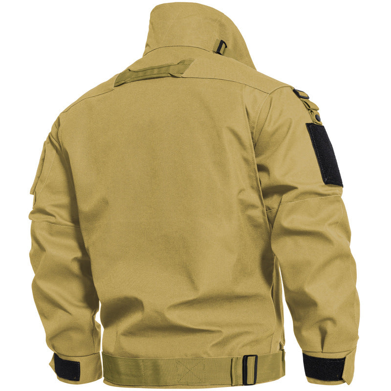 Waterproof and windproof tactical outdoor jacket