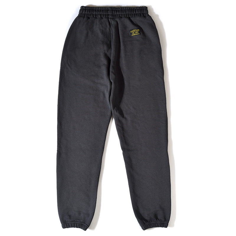 Air Force Print Adjustable American Casual Pants