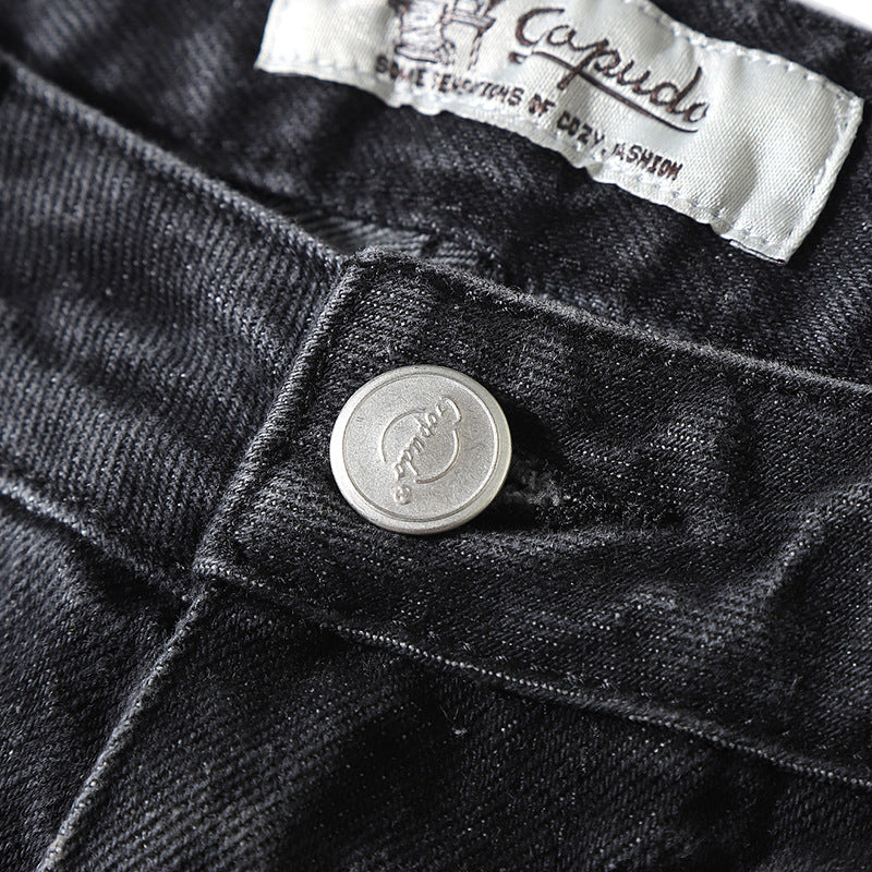 New for Spring: Washed Straight Jeans