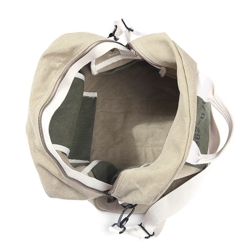 American casual canvas handbag shoulder bag