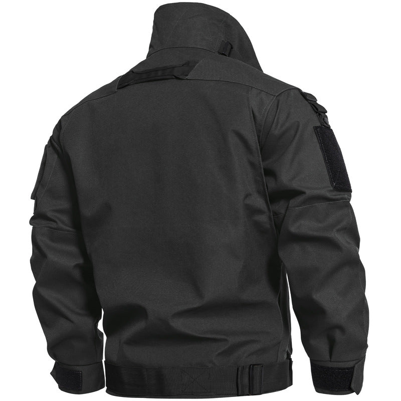 Waterproof and windproof tactical outdoor jacket