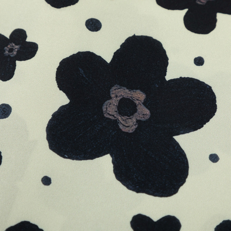 New for summer: floral print short-sleeved shirt