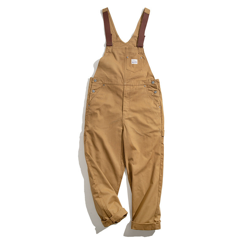 American casual work style overalls