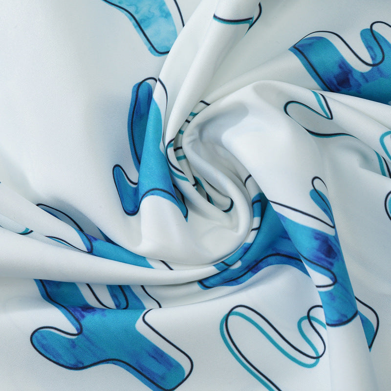New for summer: cactus print short-sleeved shirt
