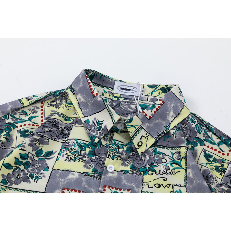 Vacation Painting Print Shirt