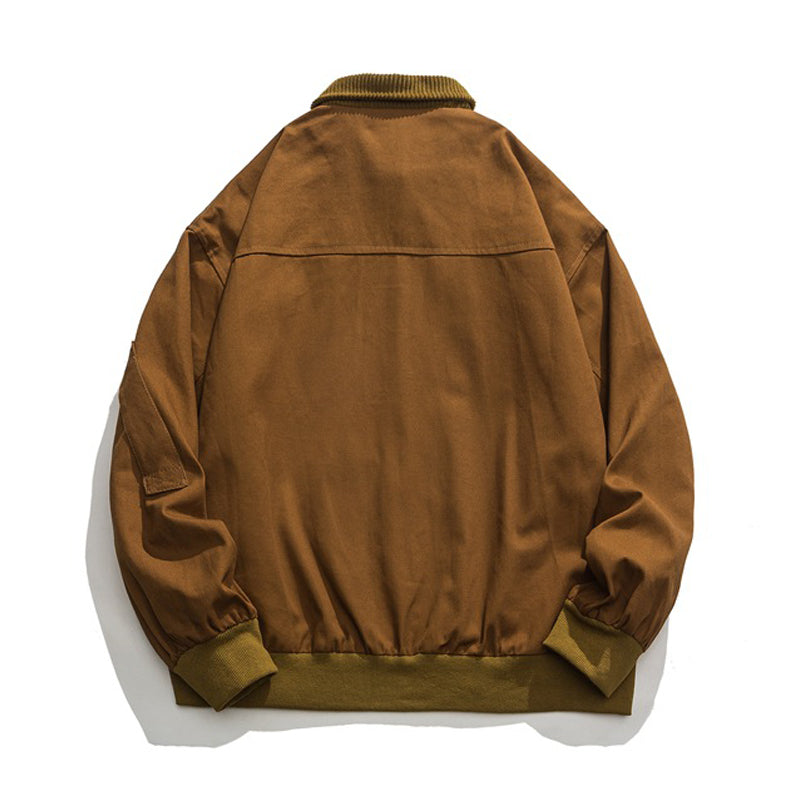 Retro switch outdoor cargo jacket