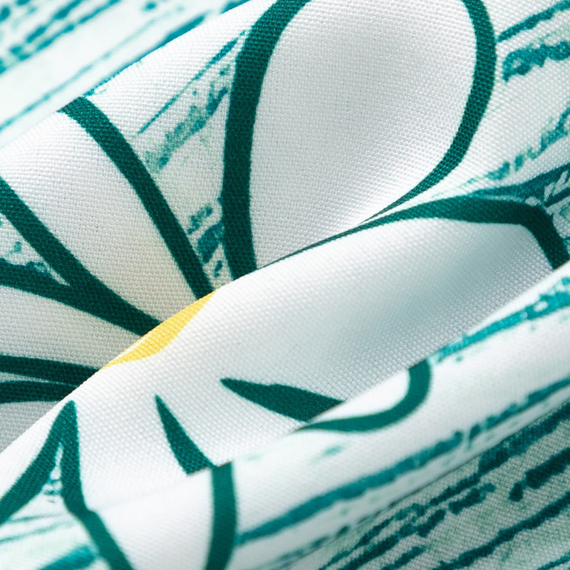 New for summer: Graffiti print short-sleeved shirt