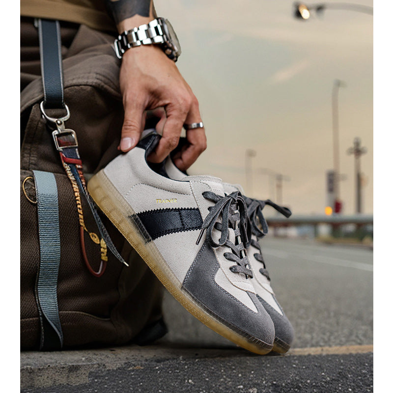 German Army Sneakers with Translucent Soles