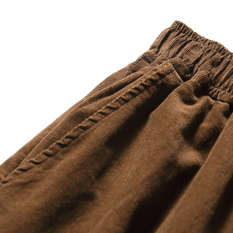 New for summer: plain corduroy shorts