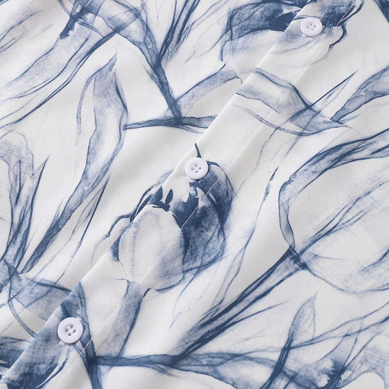 New Spring Print Shirt in 2 Colors