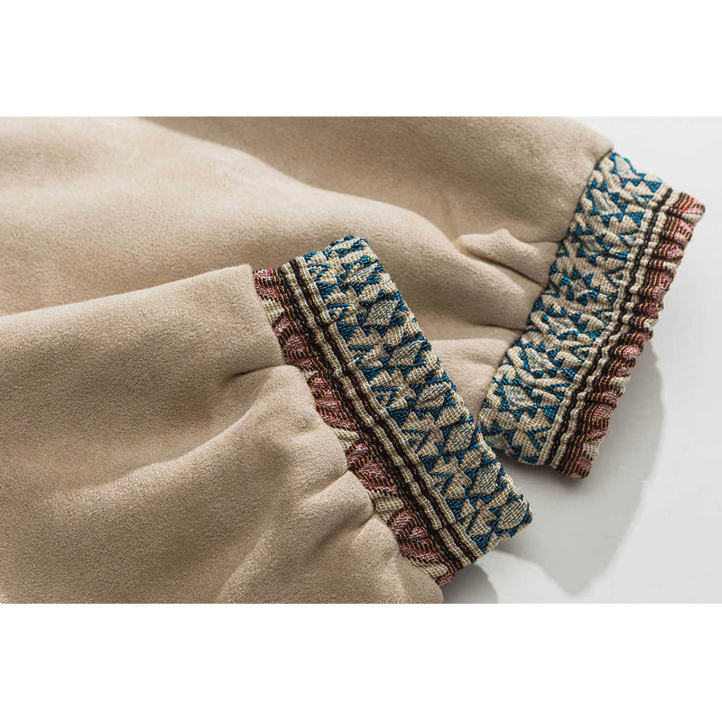 Ethnic-style American casual jacket