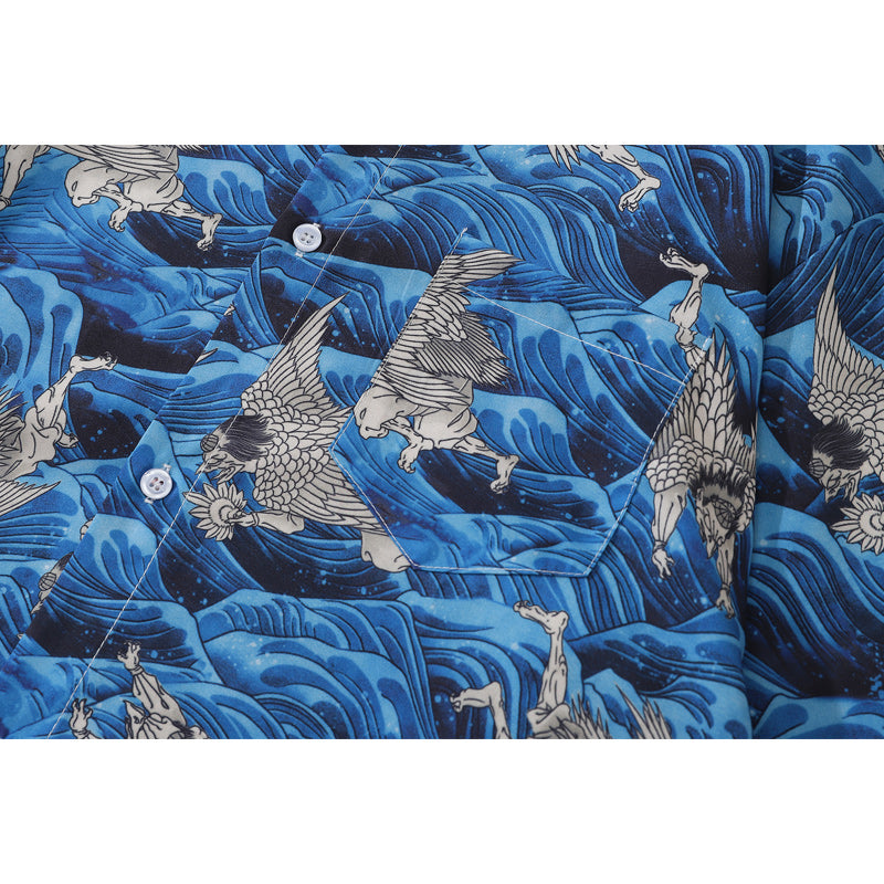 New Autumn Print Long Sleeve Shirt