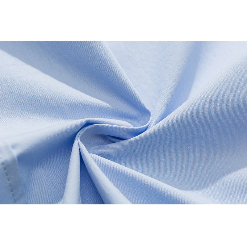 Drawcord pocket cotton short sleeve shirt available in 3 colors