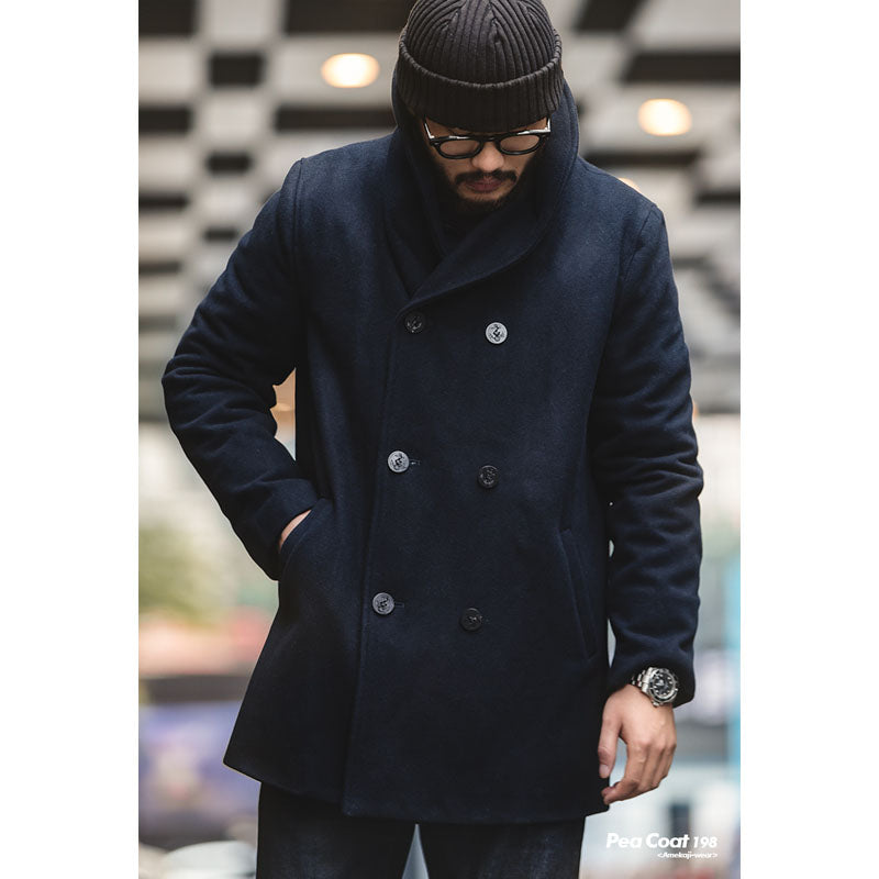 Pea Coat 20oz 海軍ラシャ ウール70.1% ピーコート