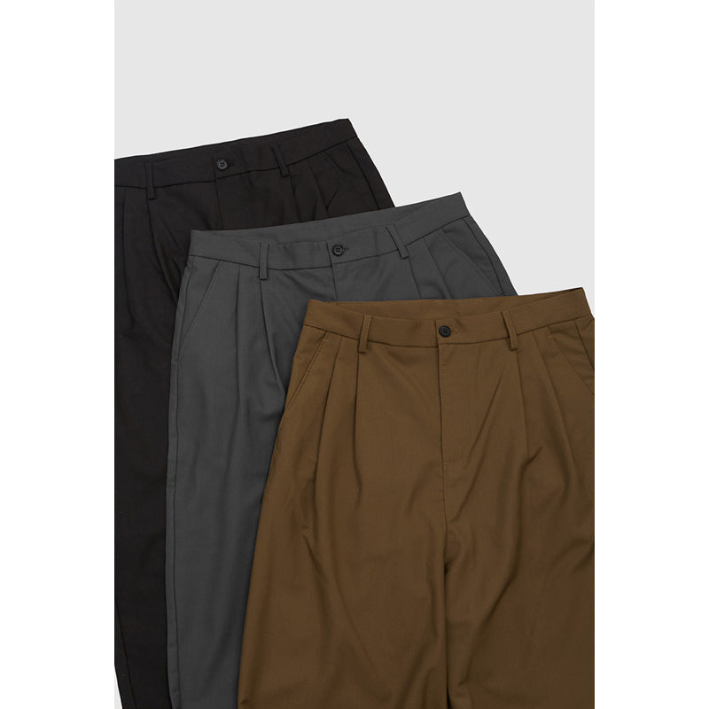 Loose Drape Casual Suit Pants