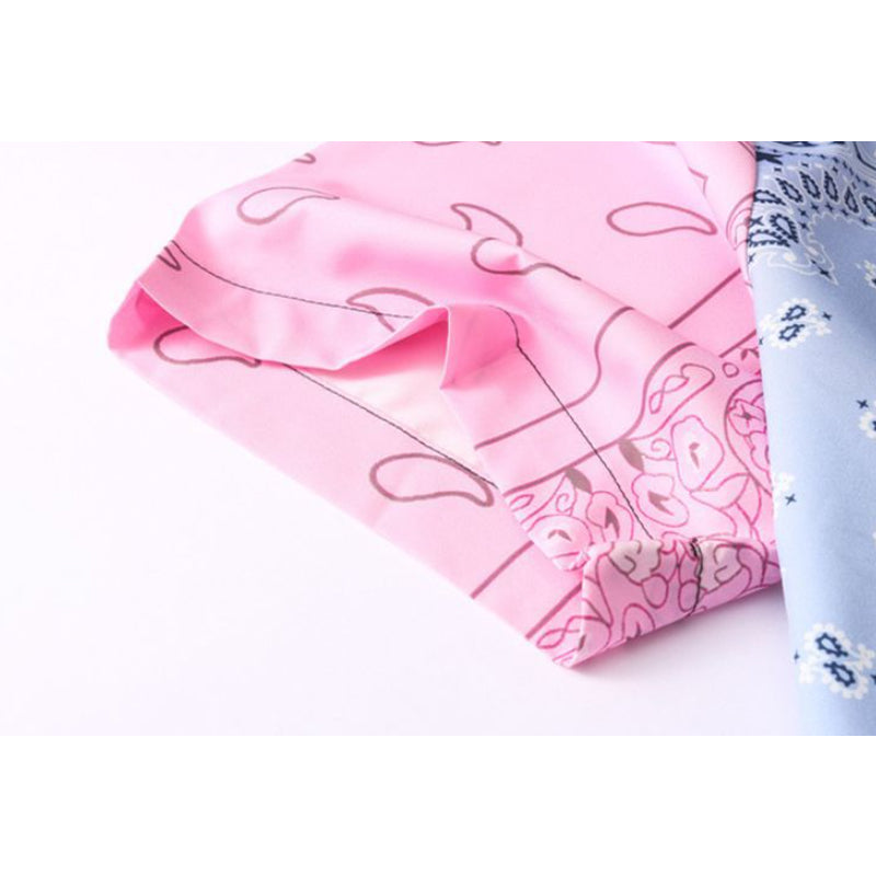 New for summer: Cashew print short-sleeved shirt