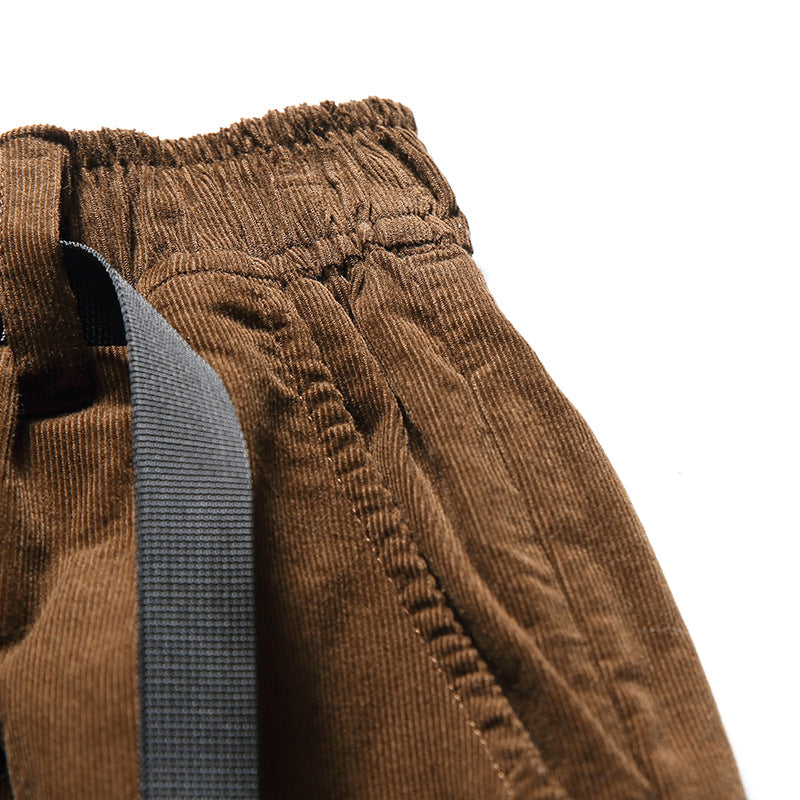 New for summer: plain corduroy shorts