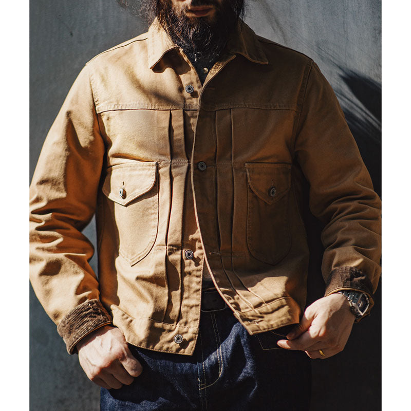 "West World" Canvas Launcher Jacket