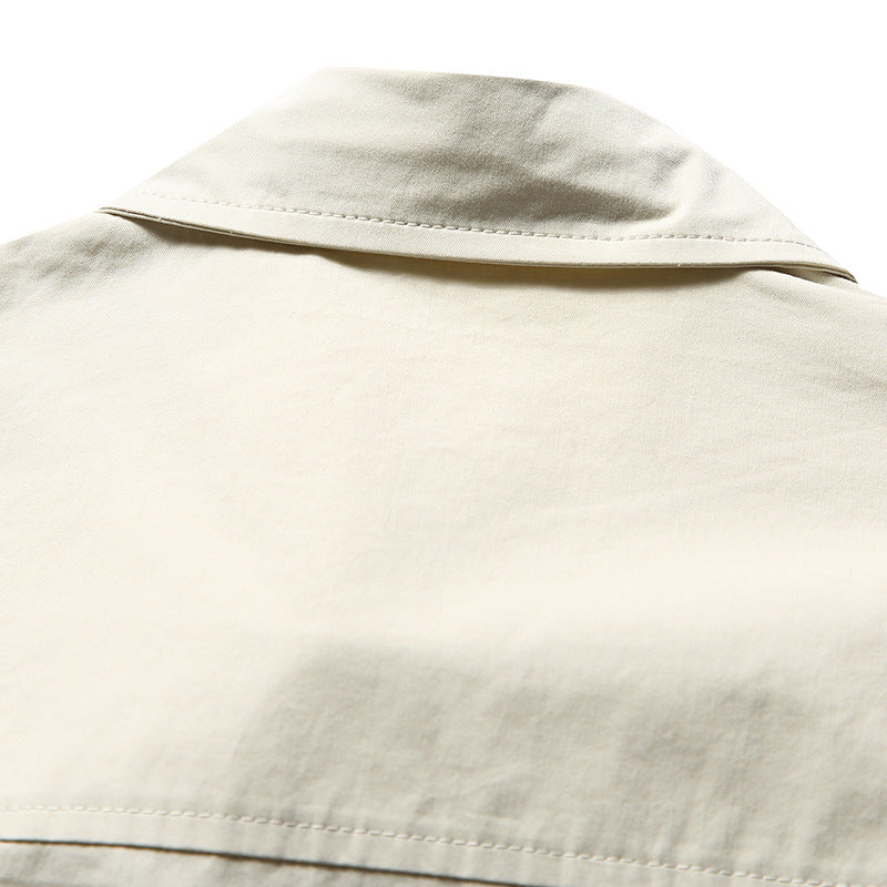 New Spring Color-Changing Pocket Shirt