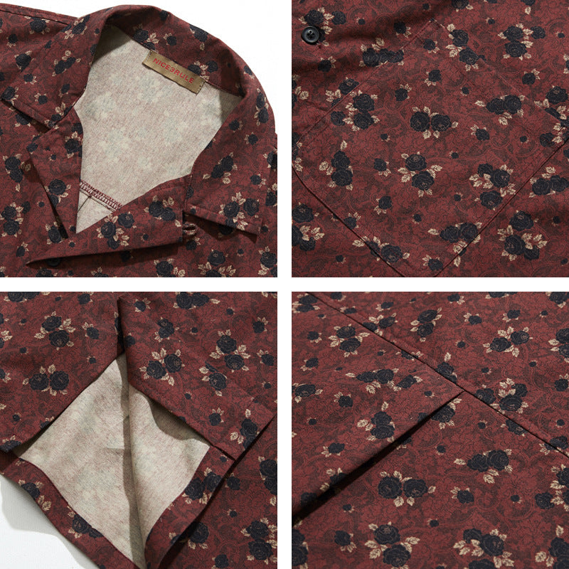 New for summer: Cuban color short sleeve shirt