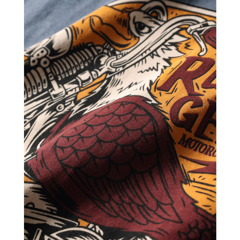 Eagle Bike Summer New American Casual Print T-shirt