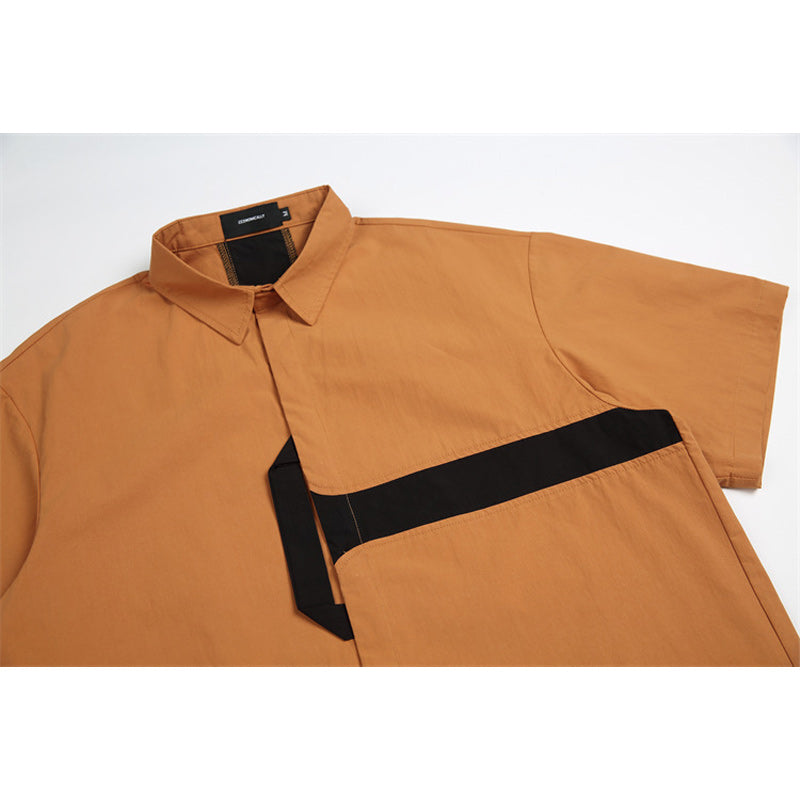 Choose from 3 colors of cotton short-sleeved work shirts