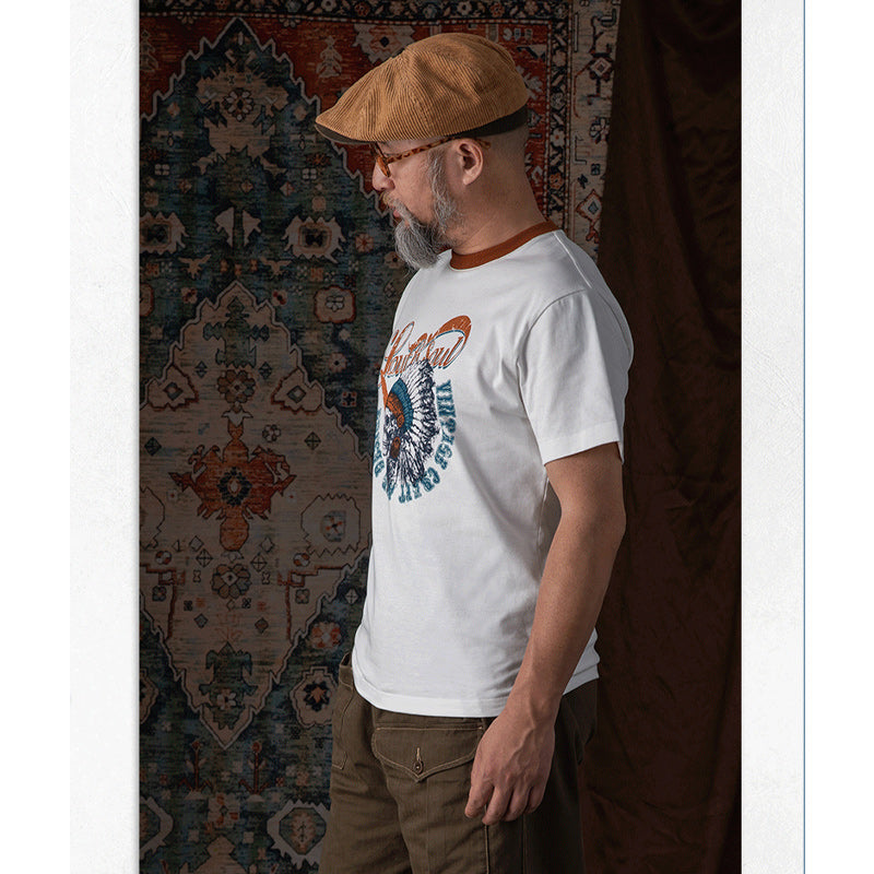 Choose from 3 patterns of American antique tee