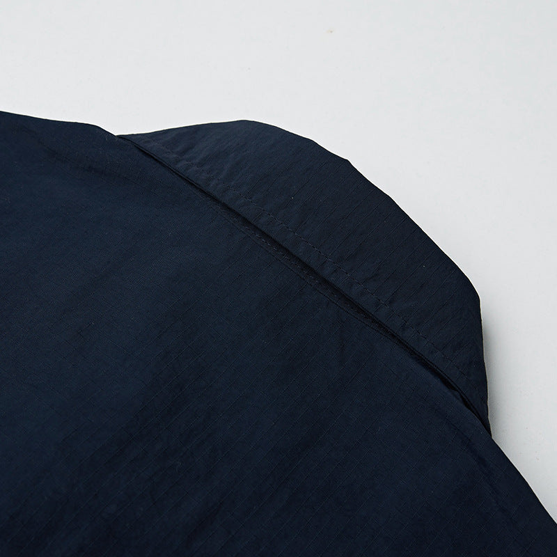 New for Spring: Solid Color 3D Pocket Turndown Collar Shirt