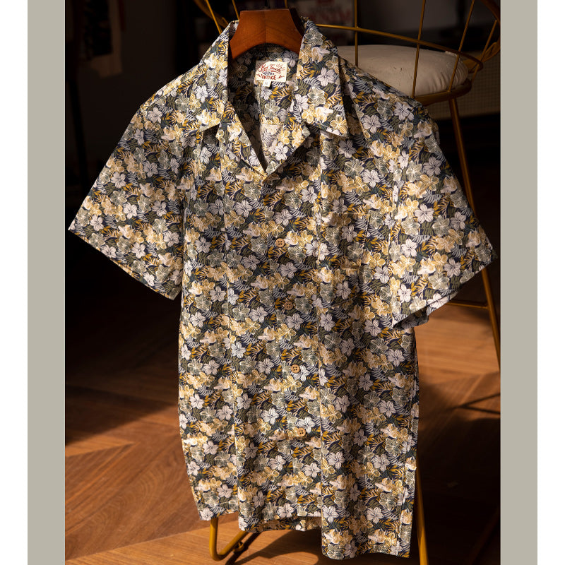 Hawaii Cuban Print Short Sleeve Shirt