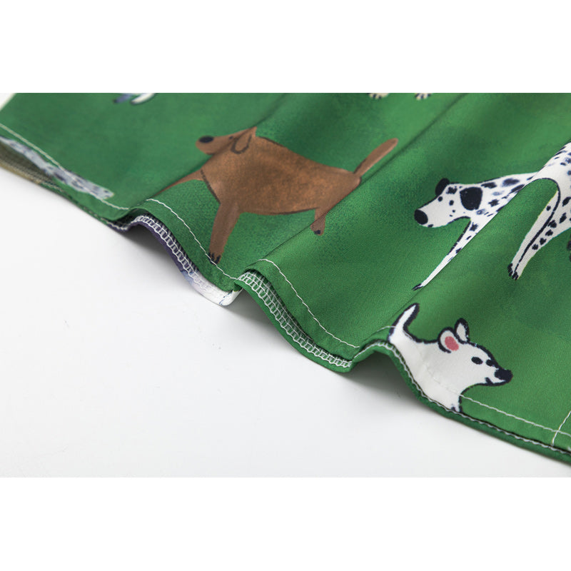 "Cute Animal" All-Over Print Short Sleeve Shirt