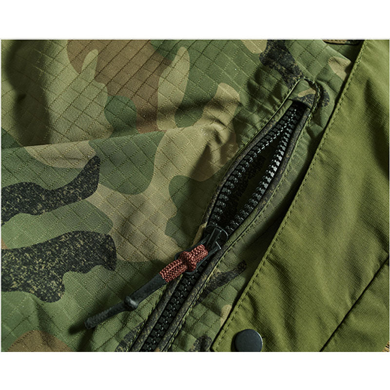Outdoor Functional Camouflage Combination Hooded Jacket