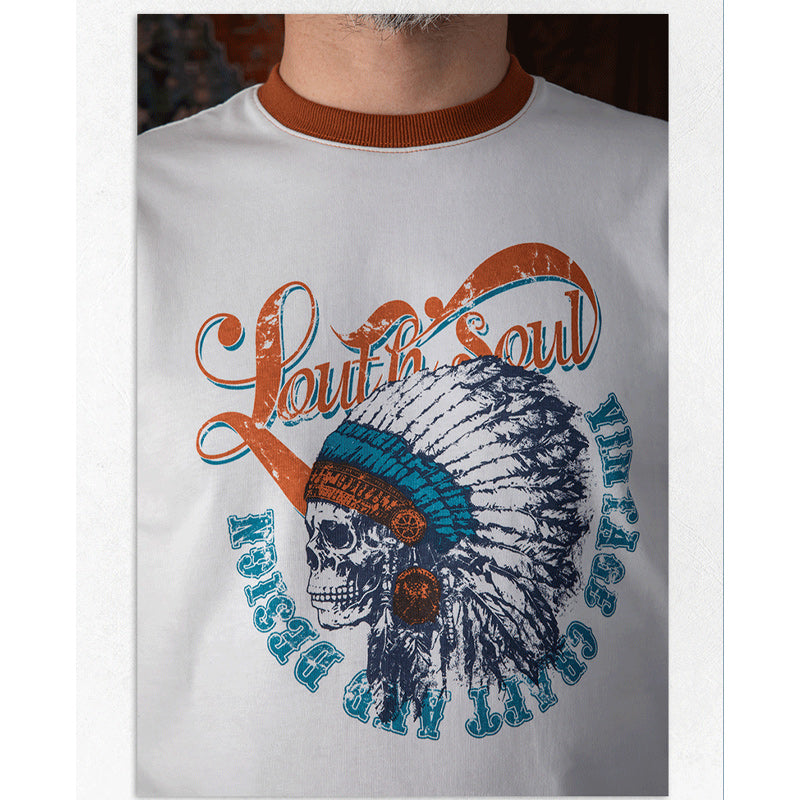 Choose from 3 patterns of American antique tee