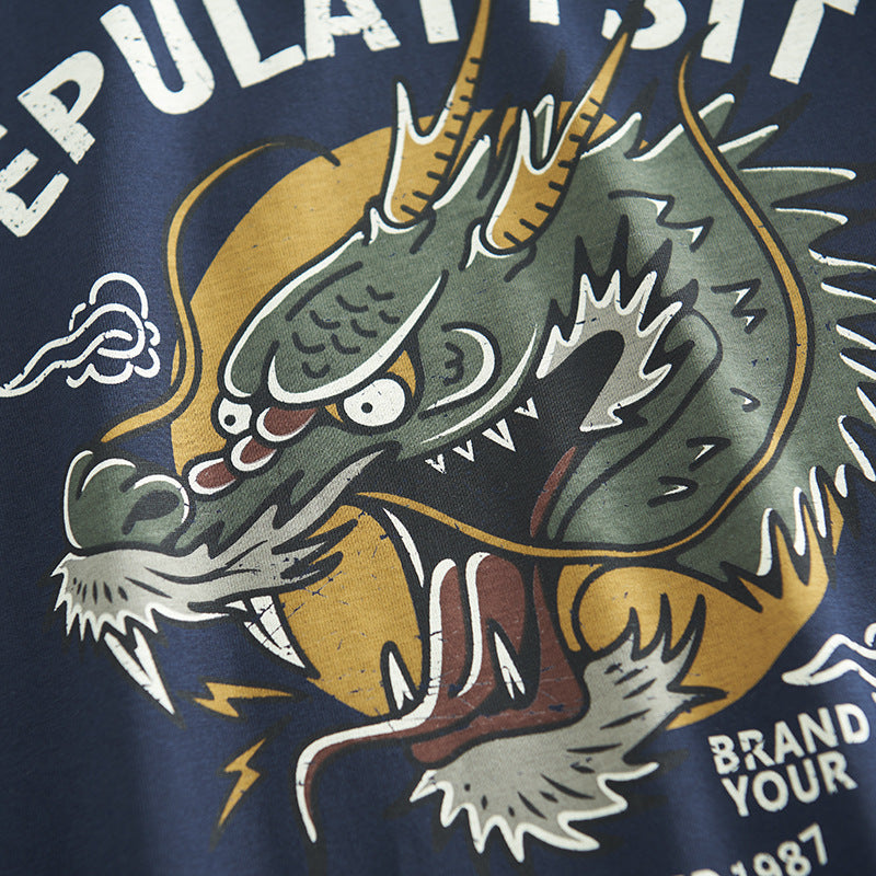 Dragon 夏新作プリントTシャツ