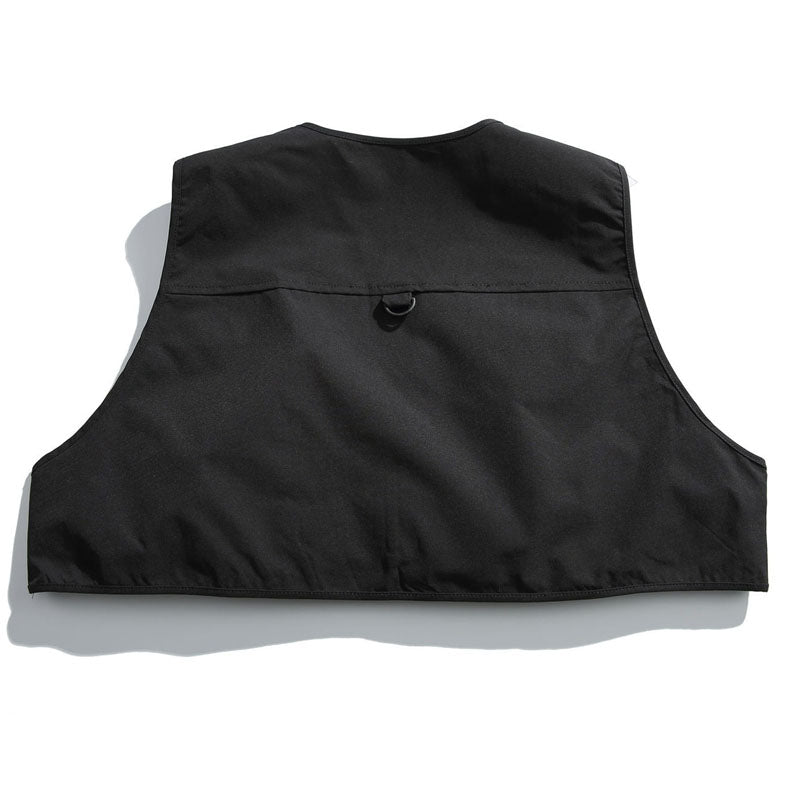 Retro Functional Detachable 2-Piece Shirt Vest