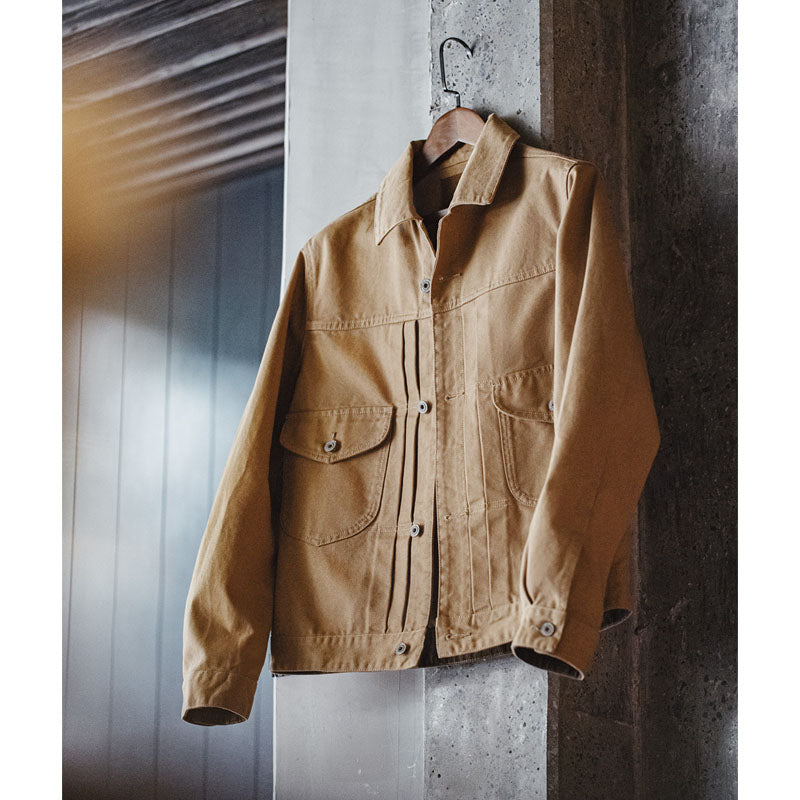 "West World" Canvas Launcher Jacket