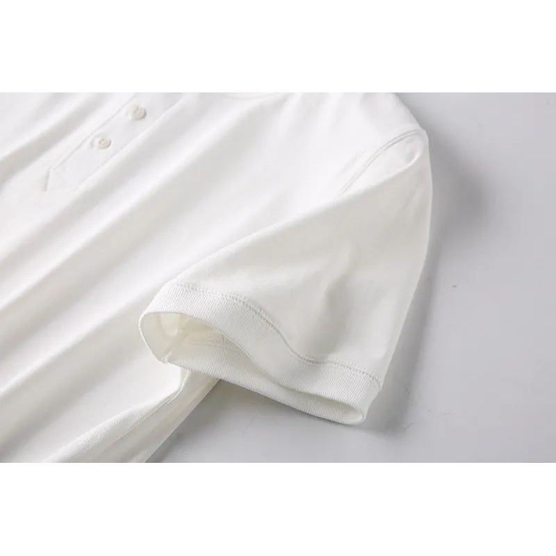 夏新作260g無地5COLORアメカジ ヘンリーネック Tシャツ
