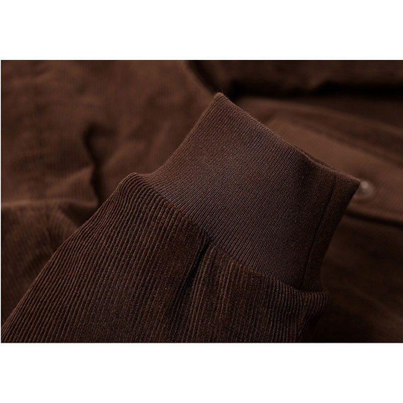 Corduroy G9 Stand Collar Harrington Jacket